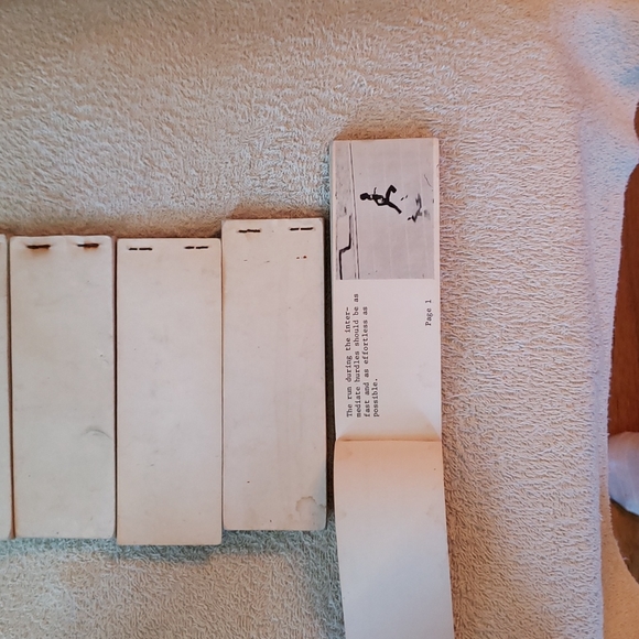 Vintage Track and Field Sport Flip Books - Picture 4 of 11